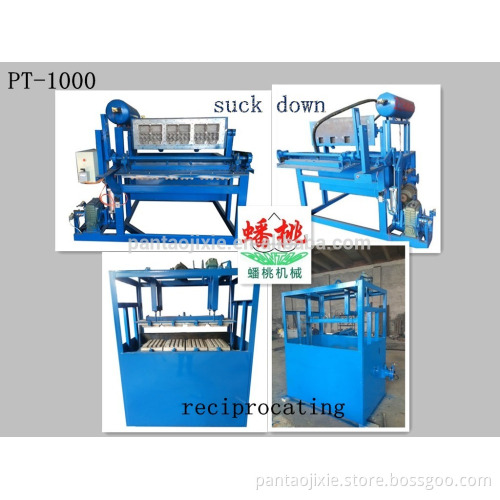 Semi-automatic Egg carton making machine / paper egg carton making machine / making machine egg tray carton